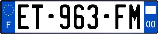 ET-963-FM