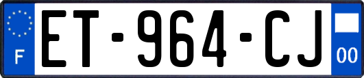 ET-964-CJ