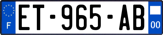 ET-965-AB