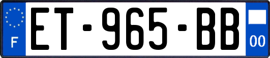 ET-965-BB