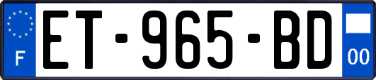 ET-965-BD