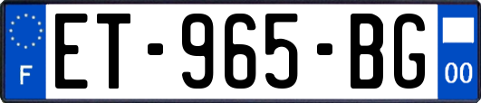 ET-965-BG