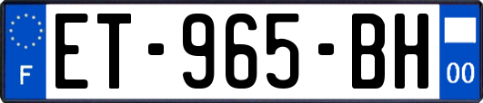 ET-965-BH