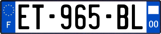 ET-965-BL