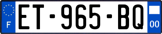 ET-965-BQ
