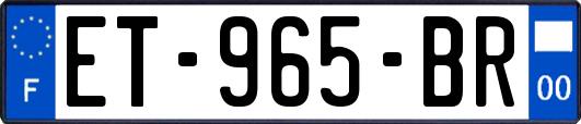 ET-965-BR