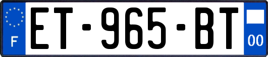 ET-965-BT