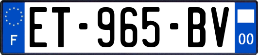 ET-965-BV