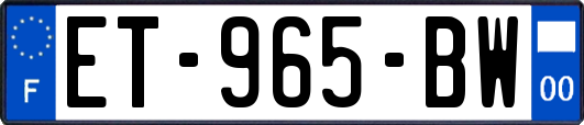 ET-965-BW