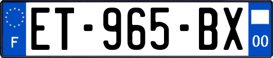 ET-965-BX