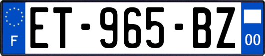 ET-965-BZ