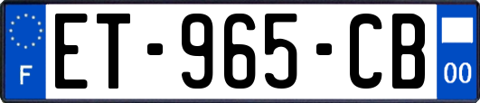 ET-965-CB