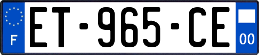 ET-965-CE