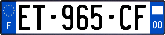 ET-965-CF