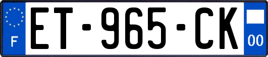 ET-965-CK