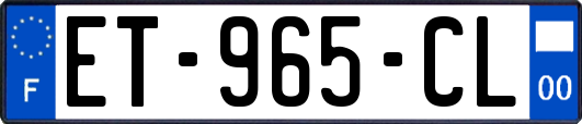 ET-965-CL