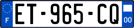 ET-965-CQ