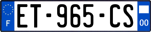 ET-965-CS