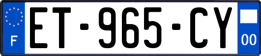 ET-965-CY