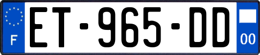 ET-965-DD