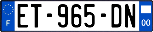 ET-965-DN