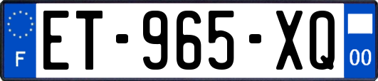 ET-965-XQ