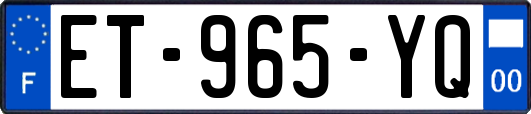 ET-965-YQ