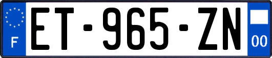 ET-965-ZN