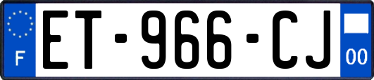 ET-966-CJ