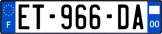 ET-966-DA