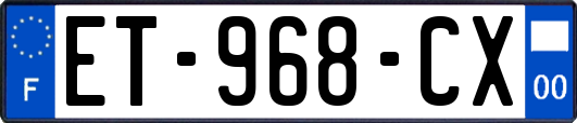 ET-968-CX