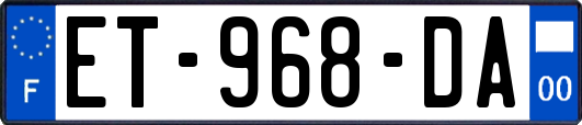ET-968-DA