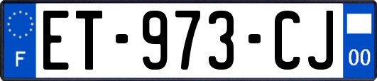 ET-973-CJ