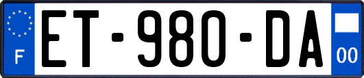 ET-980-DA