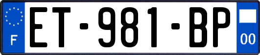 ET-981-BP