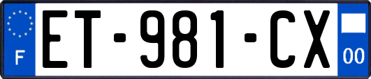 ET-981-CX