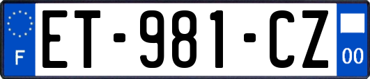 ET-981-CZ