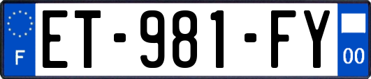 ET-981-FY