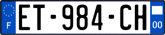 ET-984-CH
