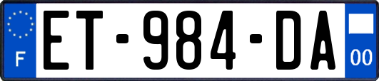 ET-984-DA