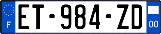 ET-984-ZD