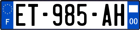 ET-985-AH