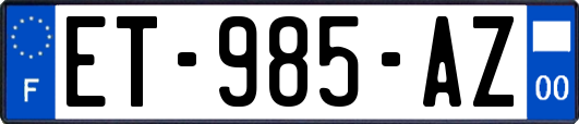 ET-985-AZ