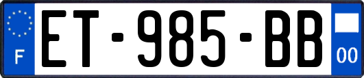 ET-985-BB