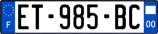 ET-985-BC