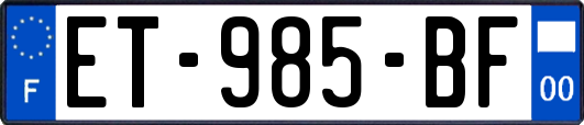 ET-985-BF