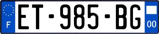 ET-985-BG