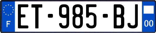 ET-985-BJ