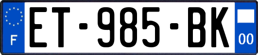ET-985-BK