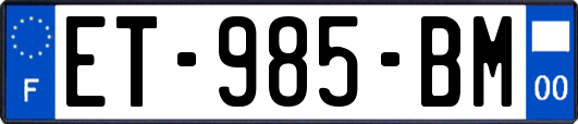 ET-985-BM